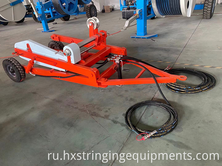 Hydraulic Wire Rope Pay-off Stand Reel Stand 